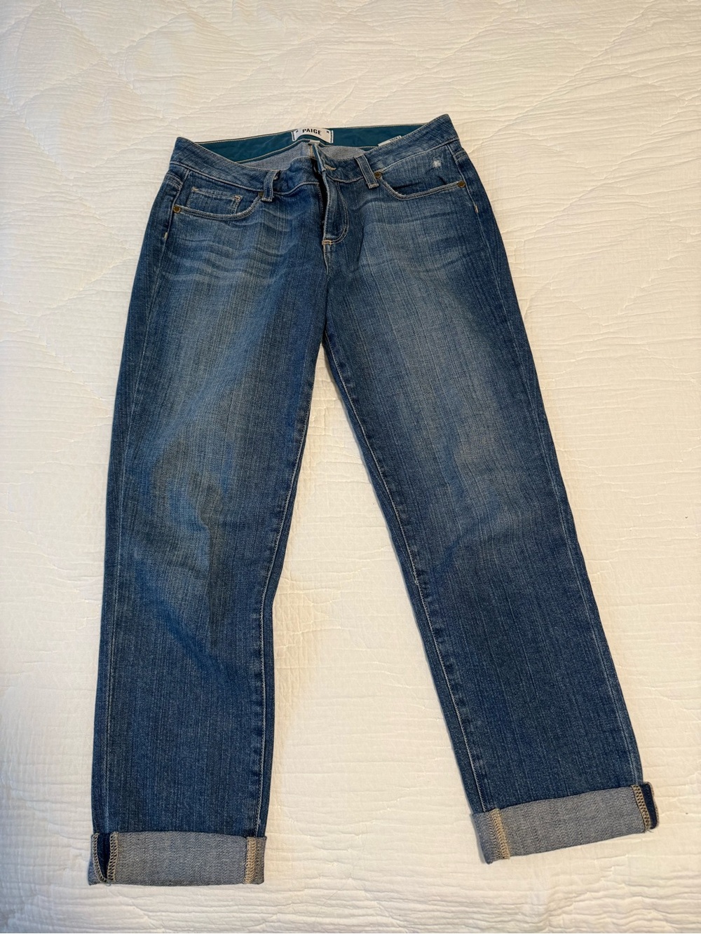 PAIGE Indigo Boyfriend Jeans